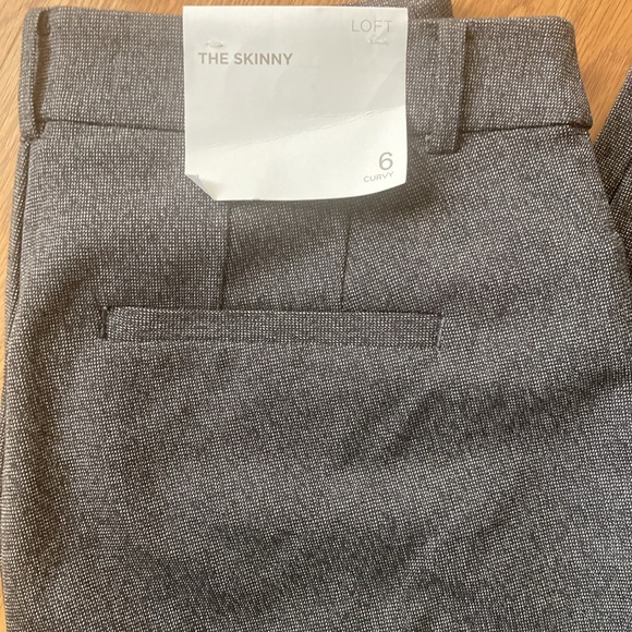 Loft : The Skinny Pants in Curvy Size 6 - Picture 6 of 7